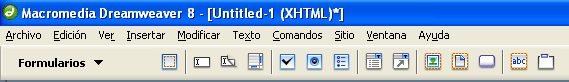 panel formularios dreamweaver